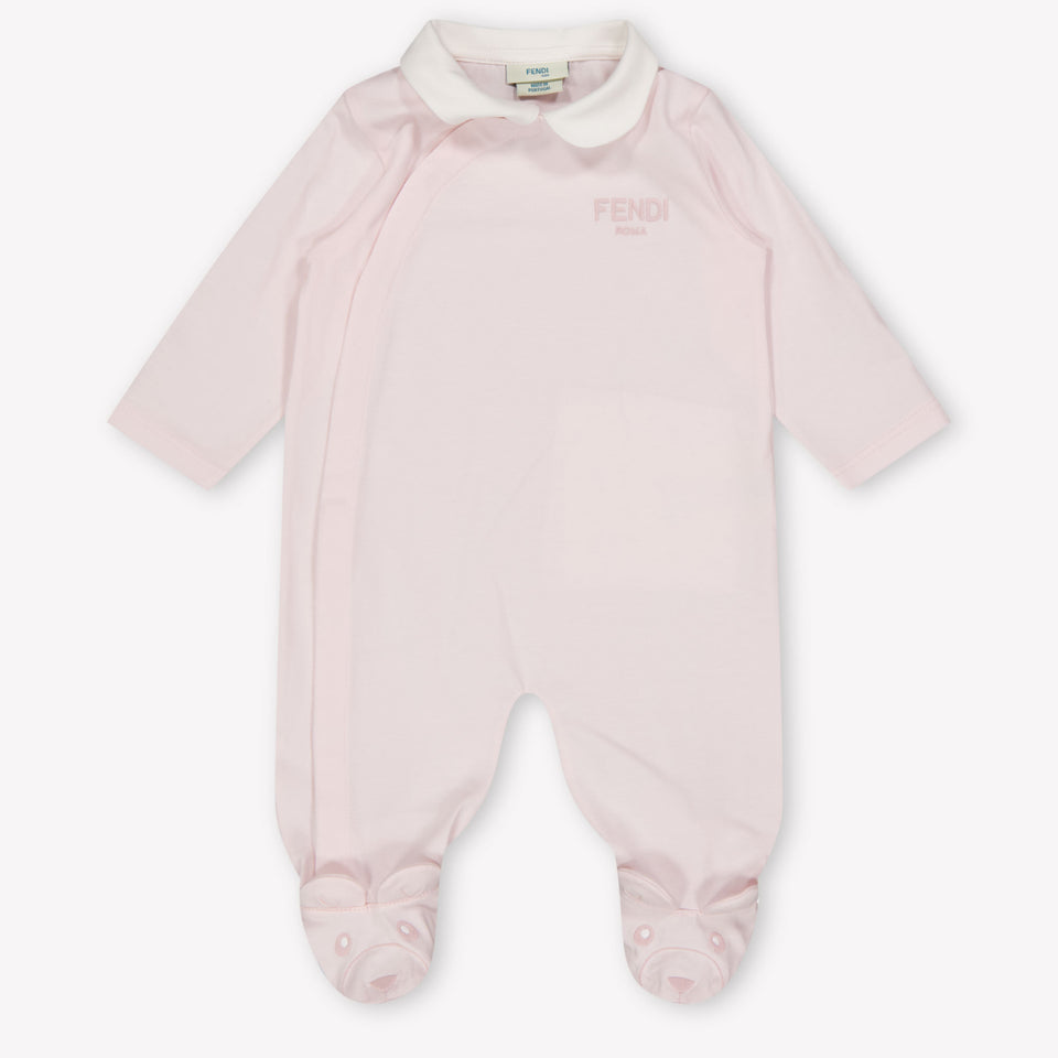 Fendi Baby Unisex Boxpakje In Licht Roze