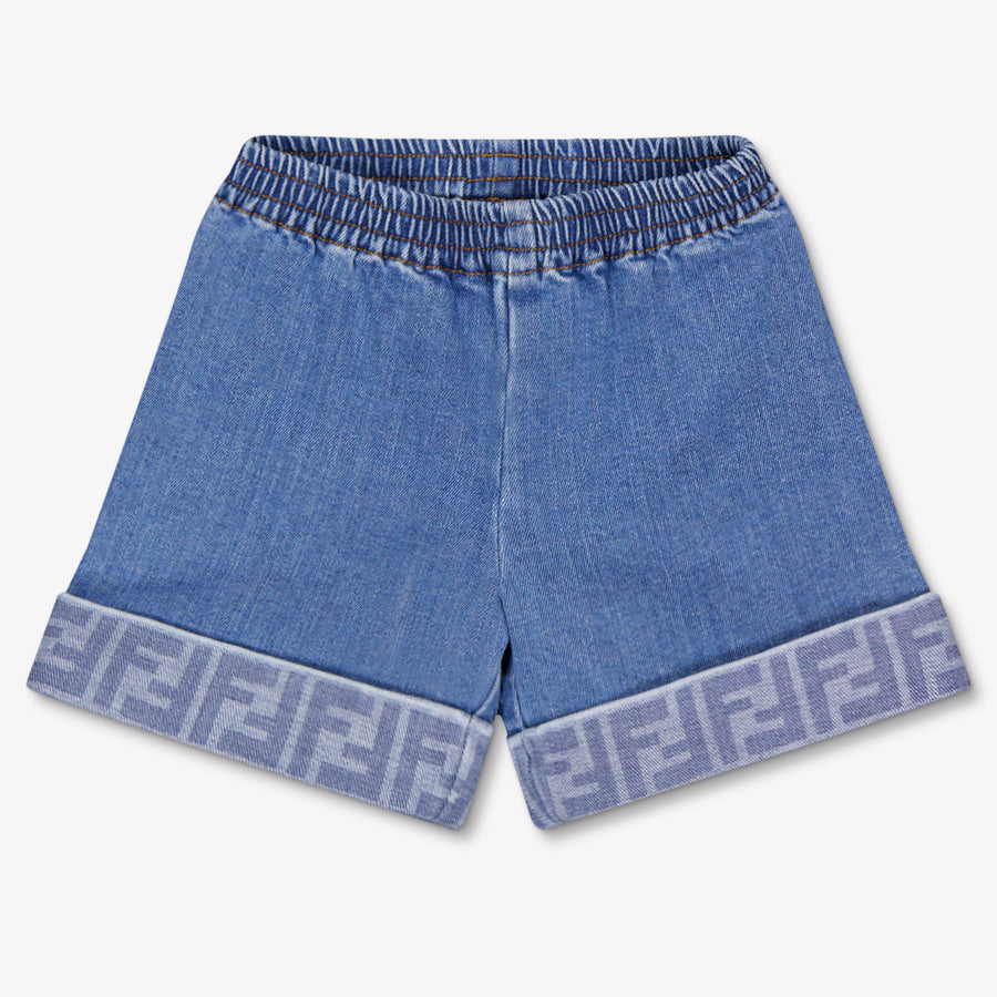 Fendi Baby Unisex Short in Jeans