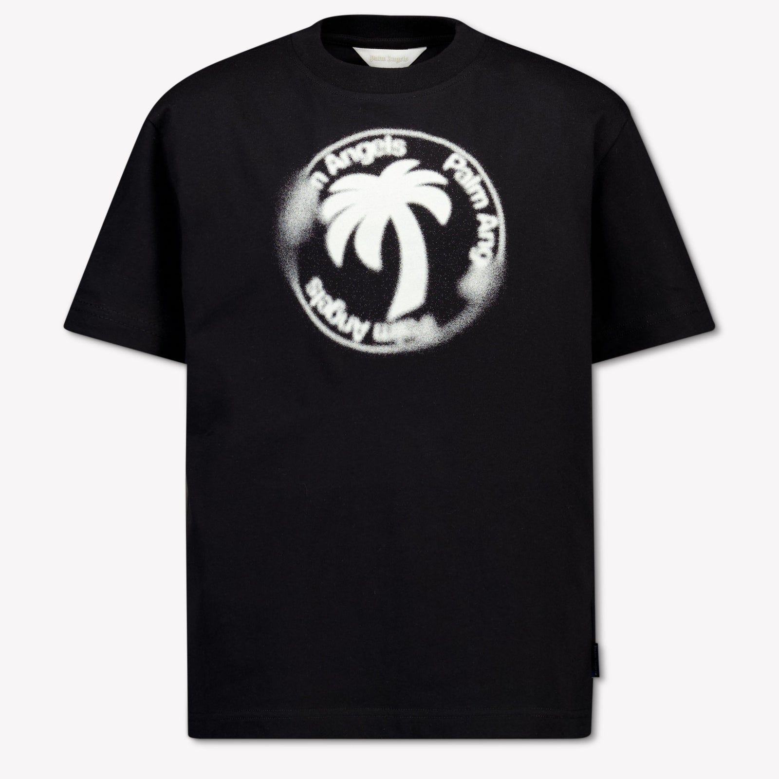 Palm Angels Kinder Jongens T-Shirt In Zwart