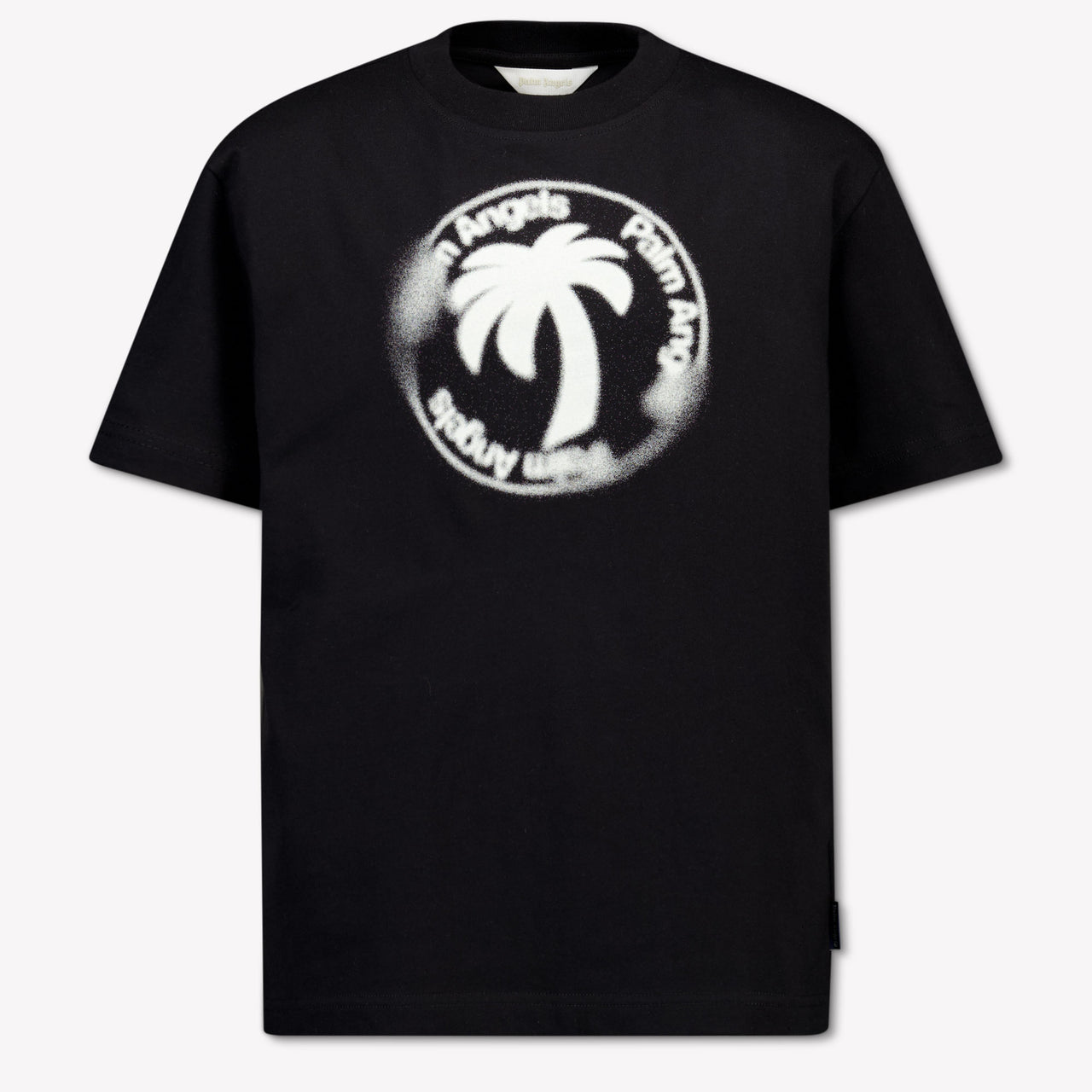 Palm Angels Kids Boys T-Shirt In Black