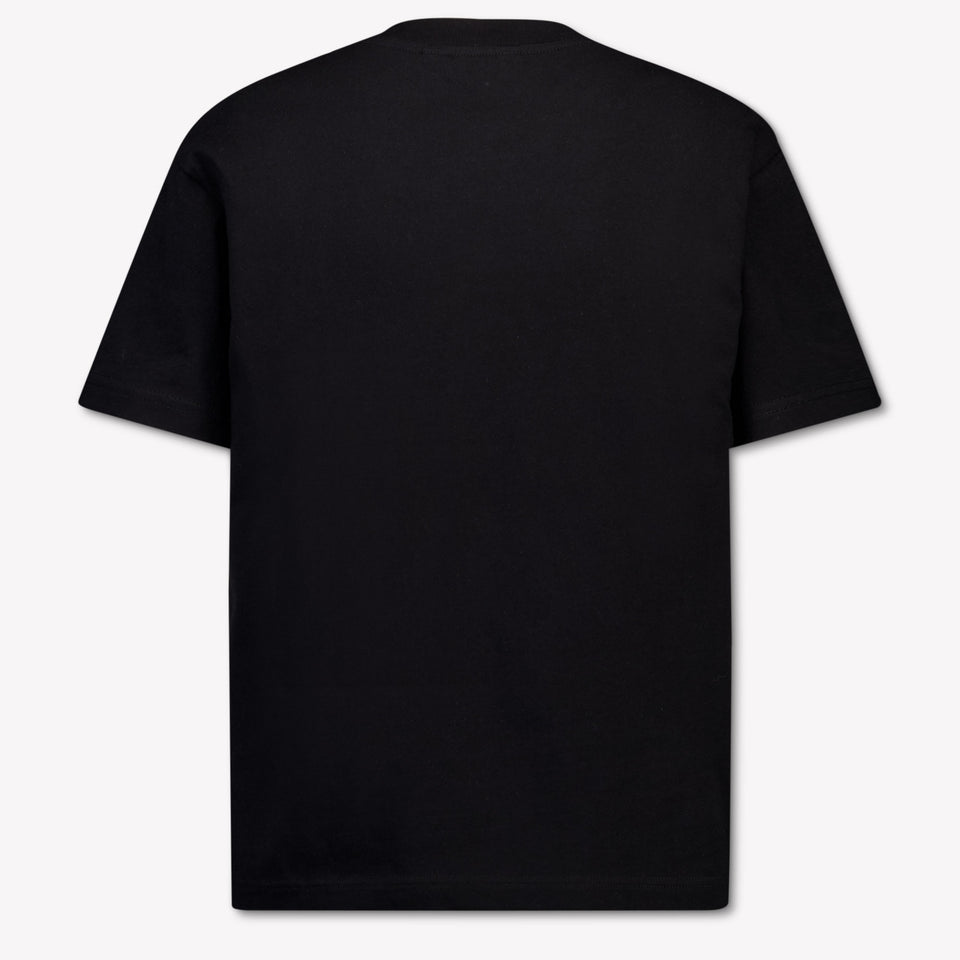 Palm Angels Kinder Jongens T-Shirt In Zwart