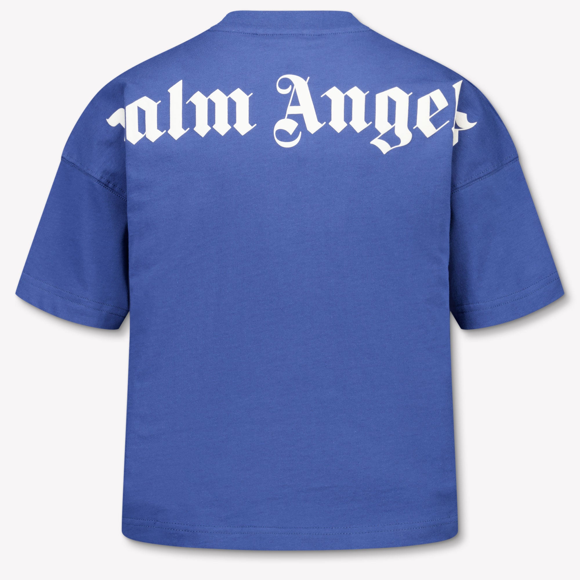 Palm Angels Kinder Jongens T-Shirt In Blauw