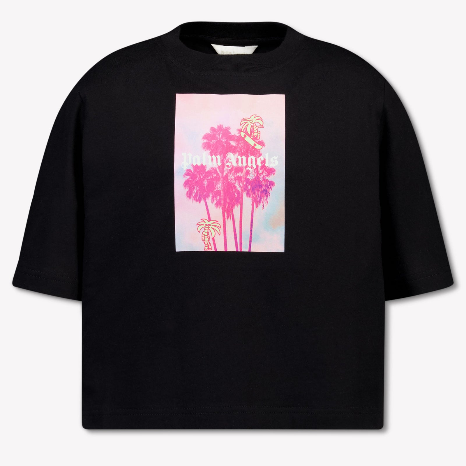 Palm Angels Kinder Meisjes T-Shirt In Zwart