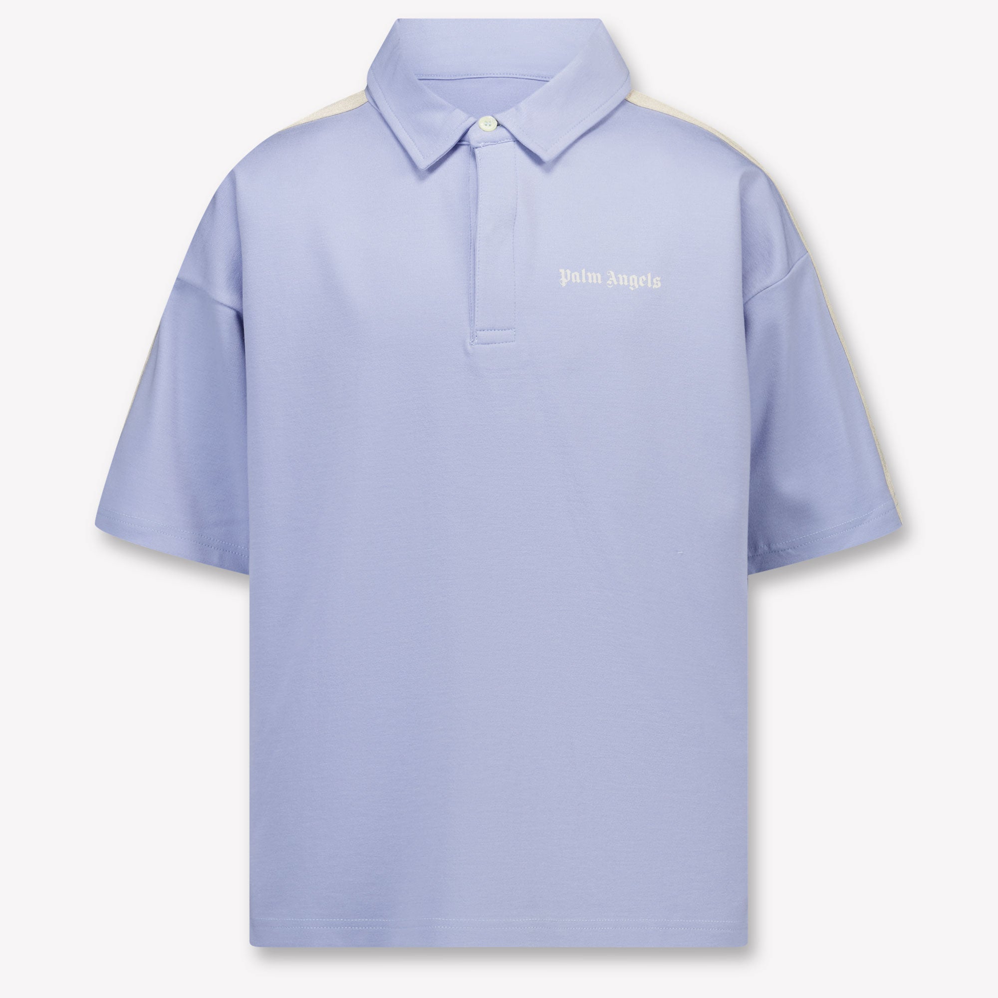 Palm Angels Kinder Jongens Polo In Licht Blauw