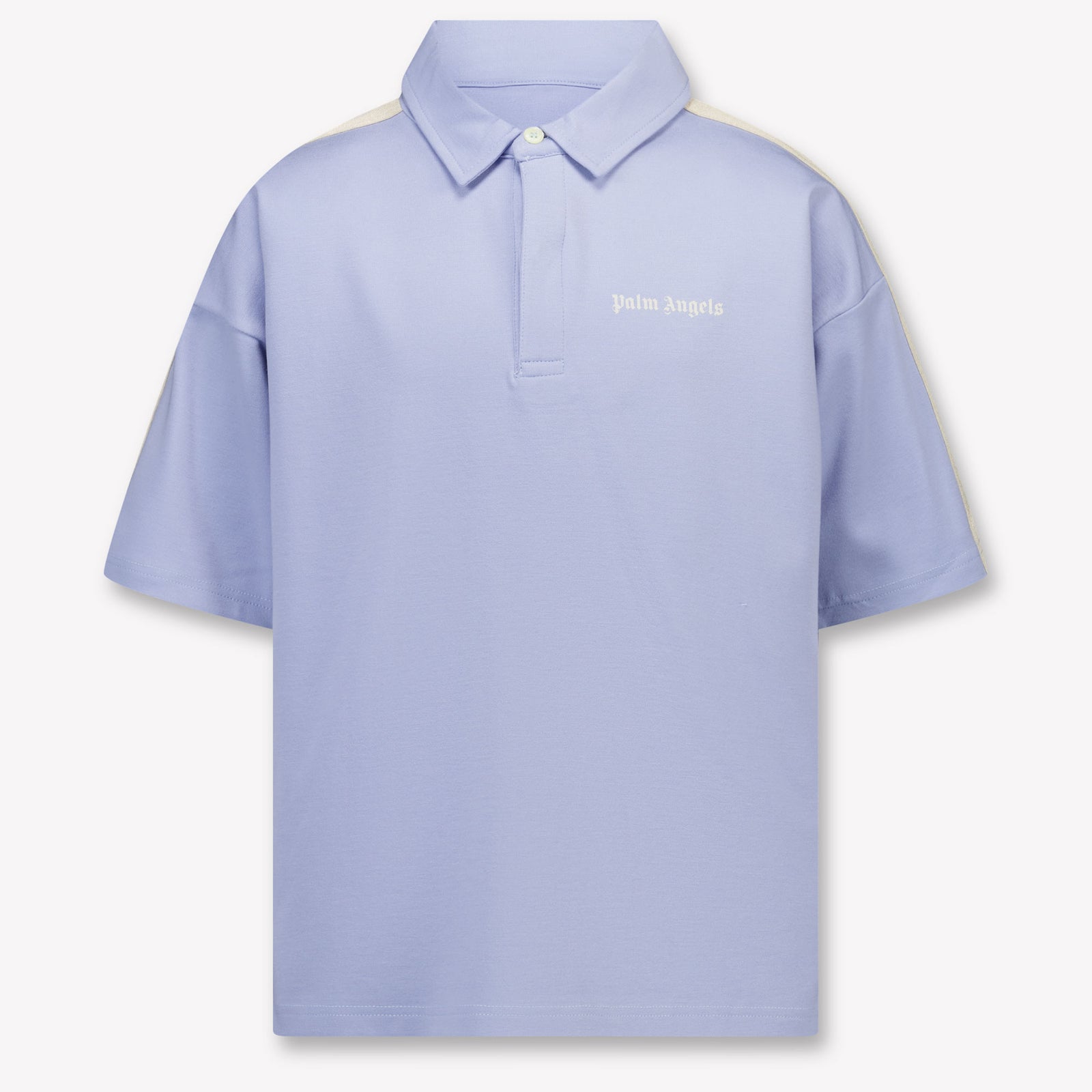 Palm Angels Kinder Jongens Polo In Licht Blauw