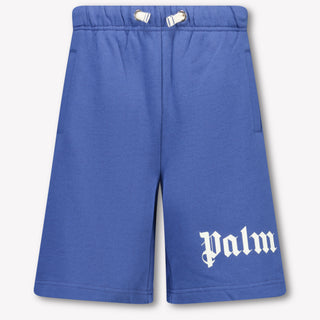 Palm Angels Kinder Jongens Shorts In Blauw