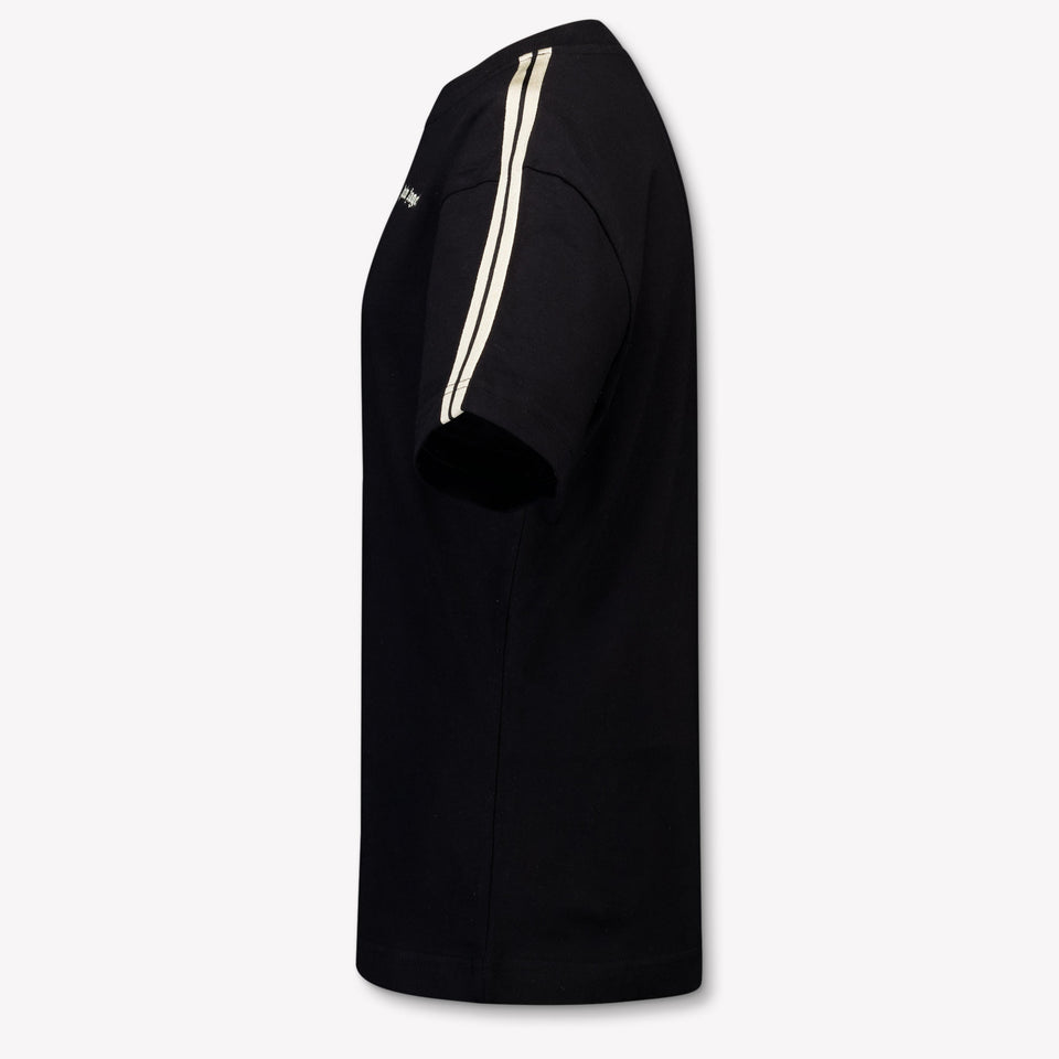 Palm Angels Kinder Jongens T-Shirt In Zwart