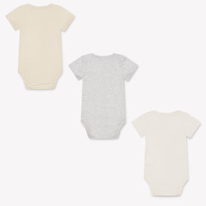 Palm Angels Baby Jongens Rompertje In Beige
