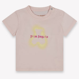 Palm Angels Baby Girls T-Shirt In Pink