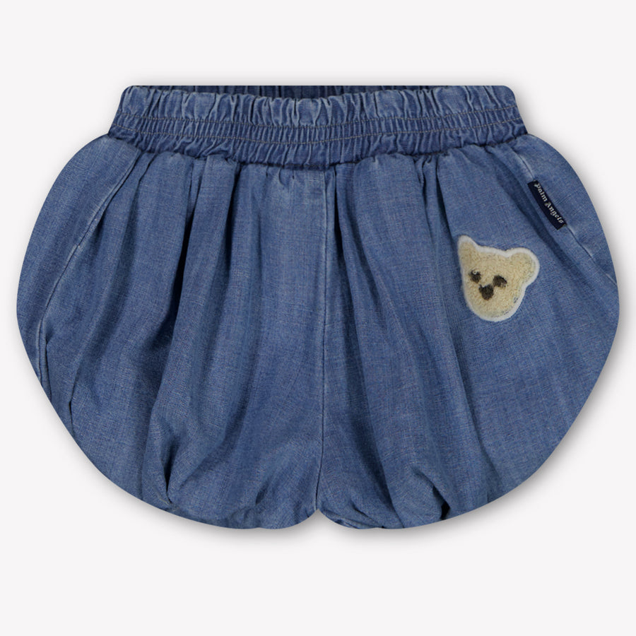 Palm Angels Baby Girls Short in Light Blue