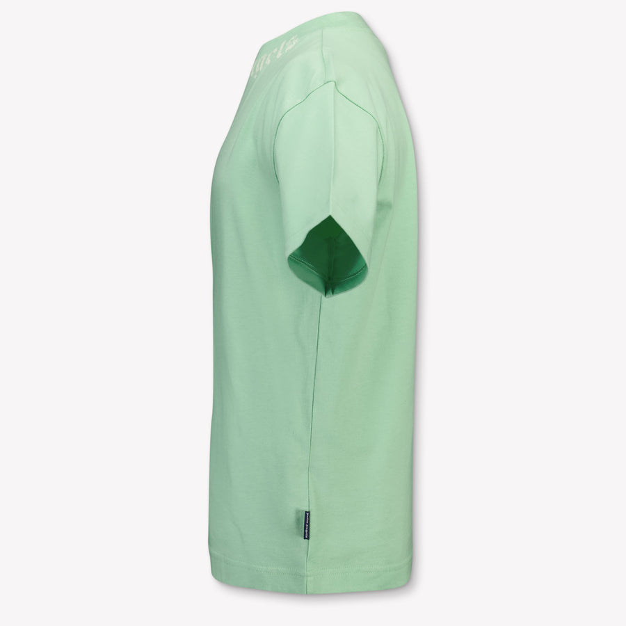 Palm Angels Kids Boys T-Shirt In Green