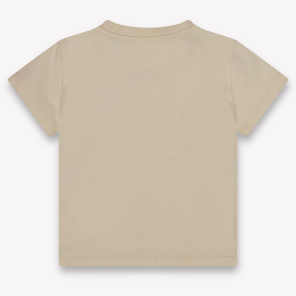 Palm Angels Baby Boys T-Shirt In Beige