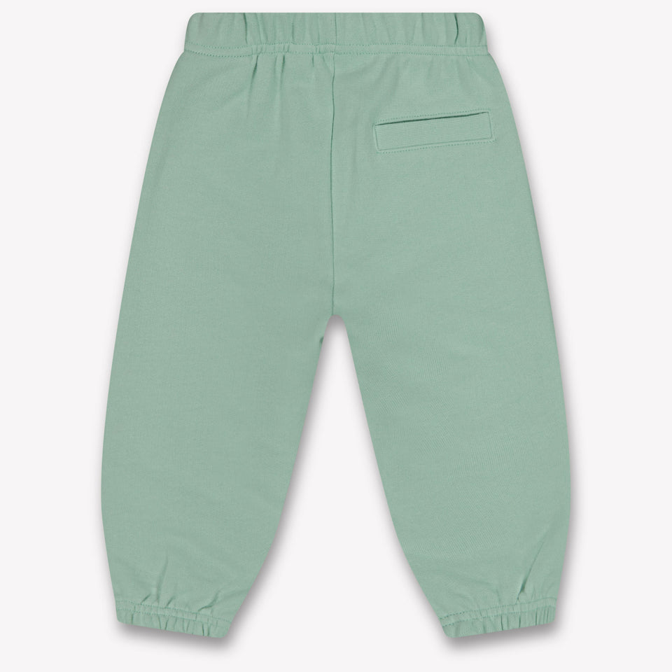 Palm Angels Baby Jongens Broek In Licht Groen