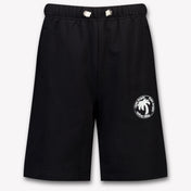 Palm Angels Kinder Jongens Shorts In Zwart