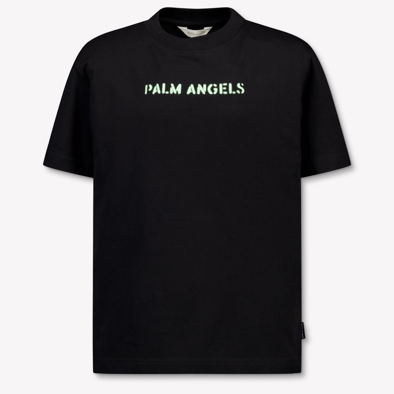 Palm Angels Kinder Jongens T-Shirt In Zwart