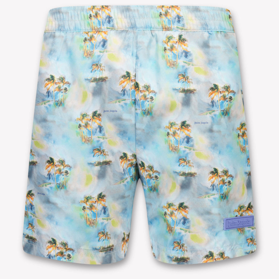 Palm Angels Kinder Jongens Zwemkleding In Licht Blauw