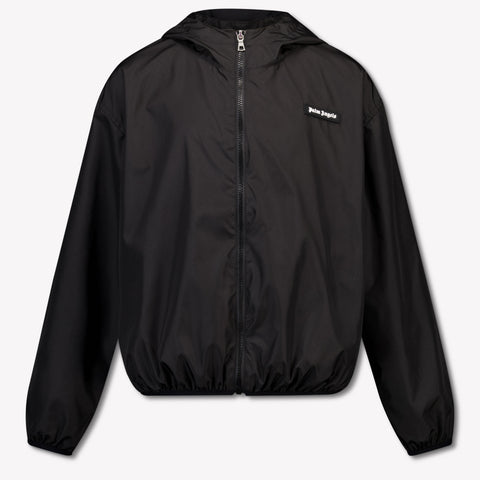 Palm Angels Kids Boys Summer jacket In Black