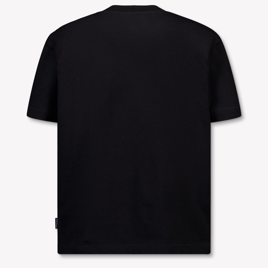 Palm Angels Kinder Jongens T-Shirt In Zwart