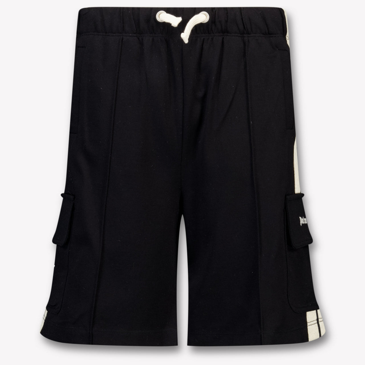 Palm Angels Kids Boys Shorts In Black