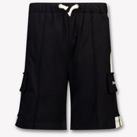 Palm Angels Kids Boys Shorts In Black