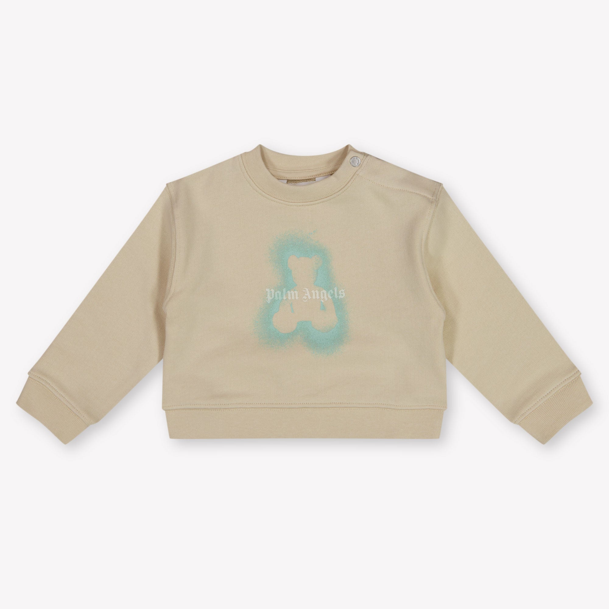 Palm Angels Baby Jongens Trui In Beige