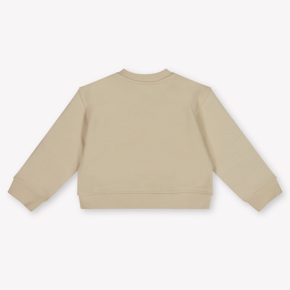 Palm Angels Baby Jongens Trui In Beige