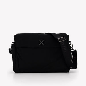 Off-White Baby Unisex Luiertas In Zwart