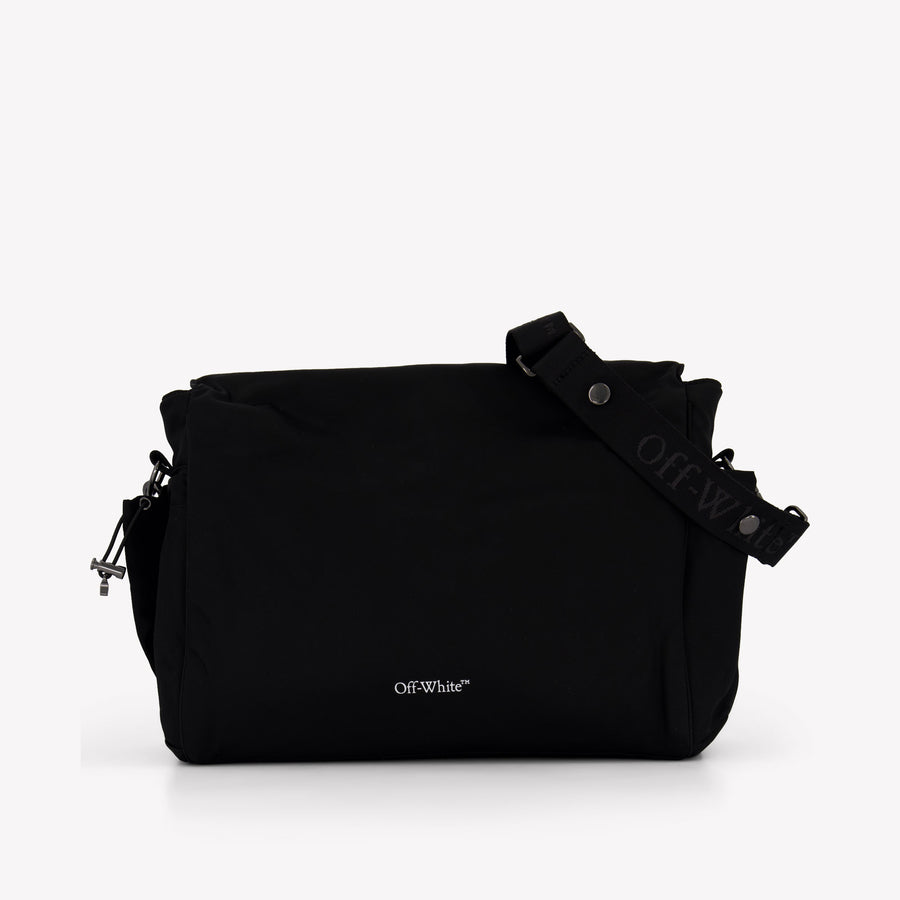 Off-White Baby Unisex Luiertas In Zwart