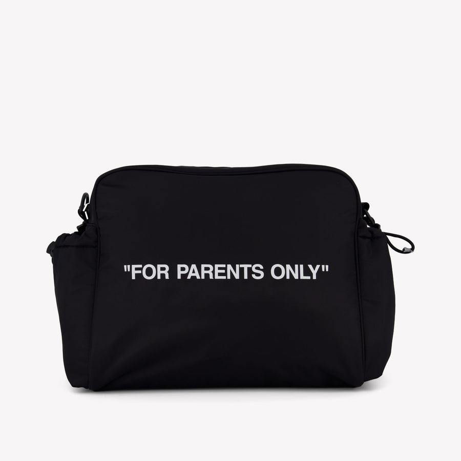 Off-White Baby Unisex Luiertas In Zwart