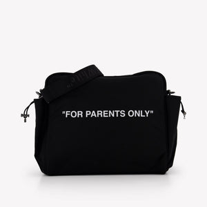 Off-White Baby Unisex Luiertas In Zwart