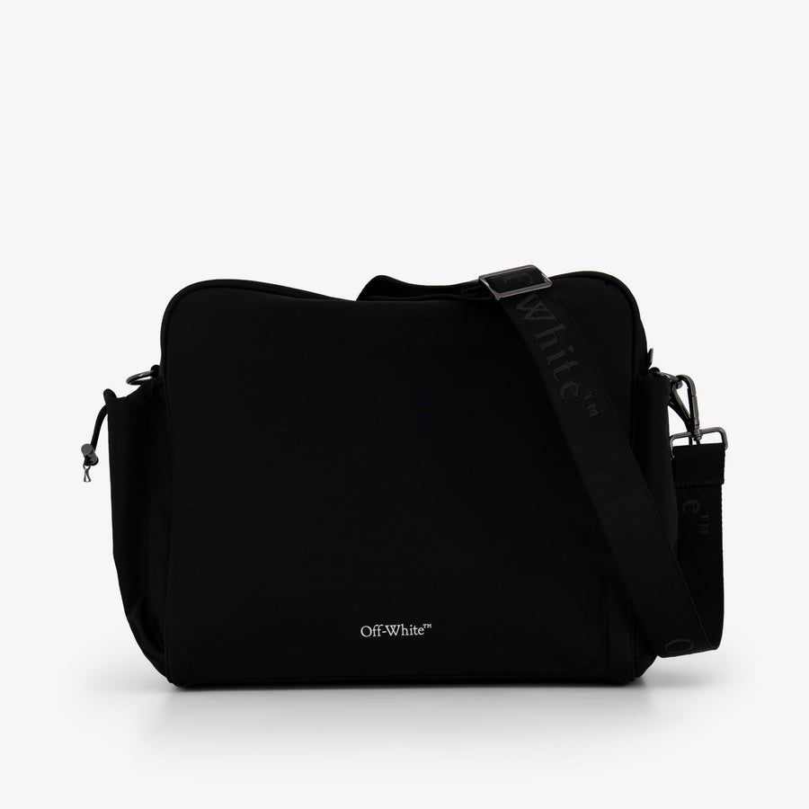 Off-White Baby Unisex Luiertas In Zwart