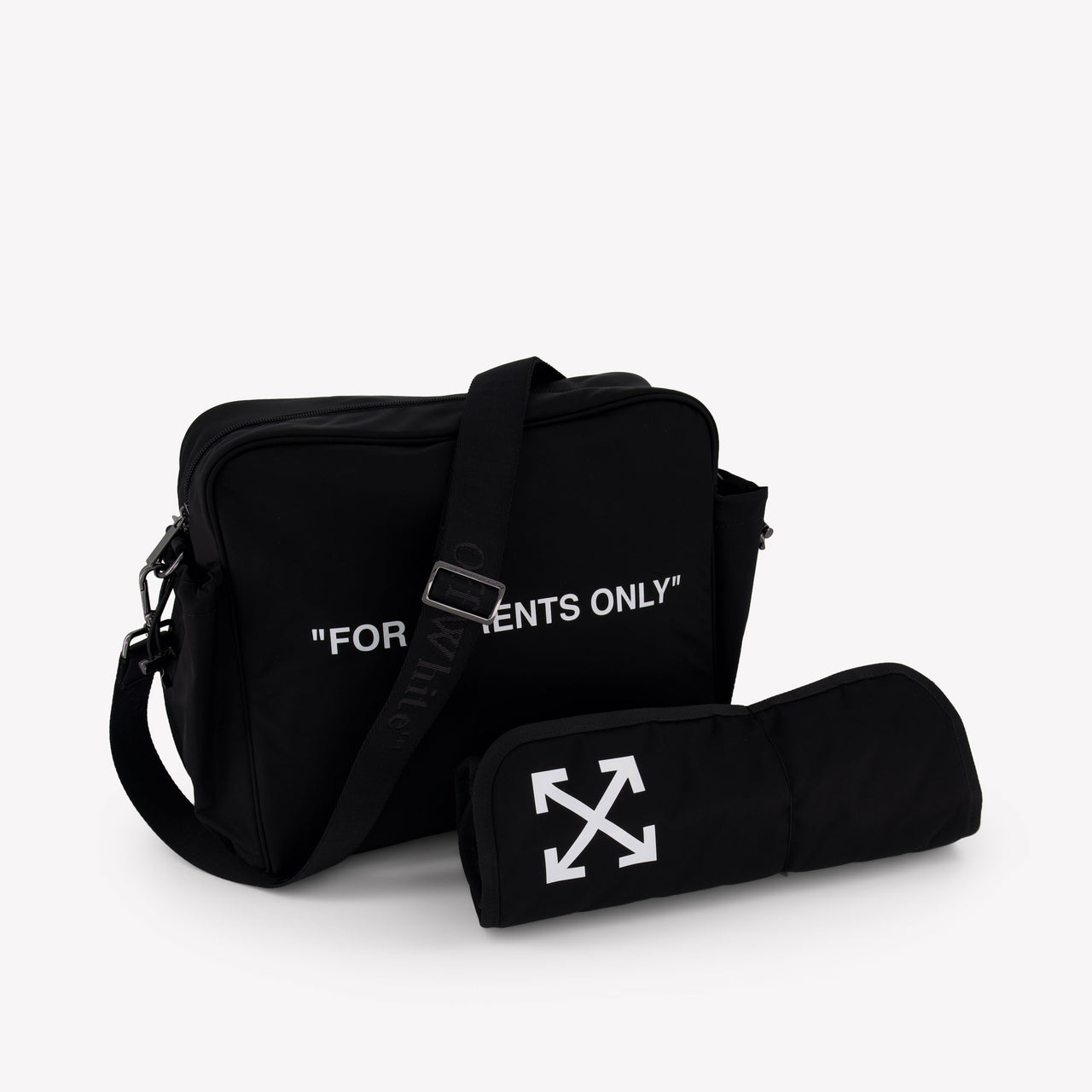 Off-White Baby Unisex Luiertas In Zwart