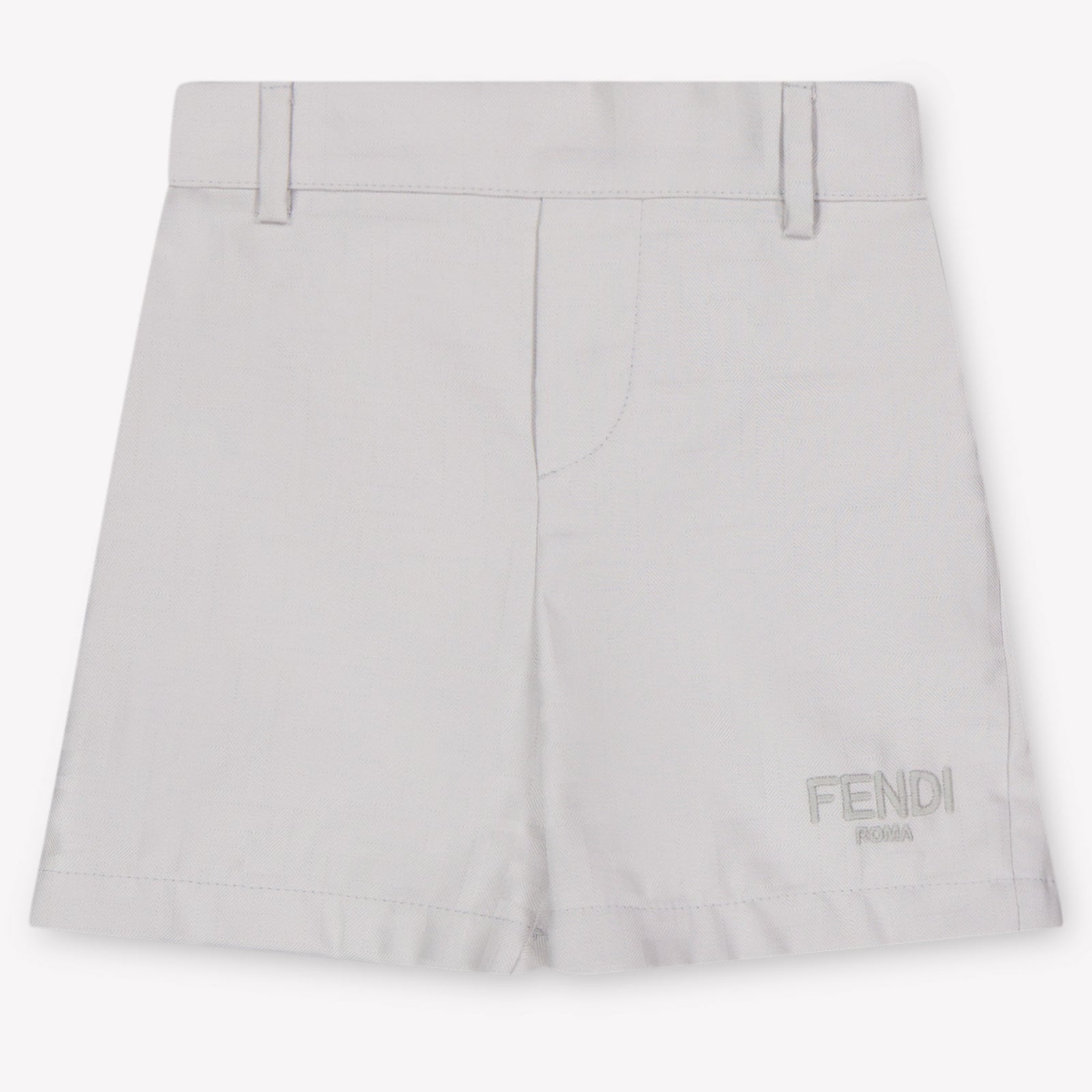 Fendi Baby Boys Set In Light Gray