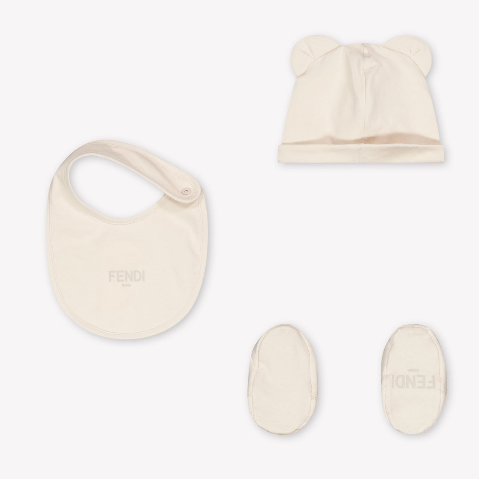 Fendi Baby Unisex Accessory In Beige