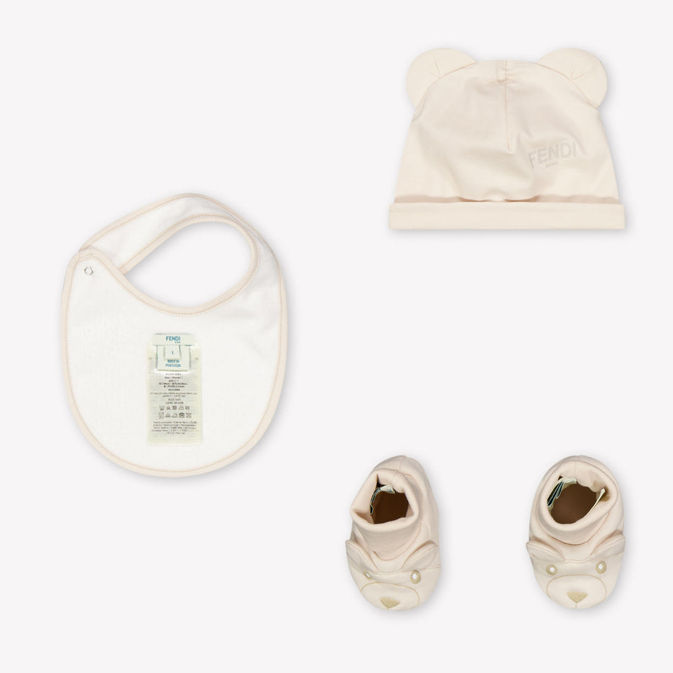 Fendi Baby Unisex Accessory In Beige