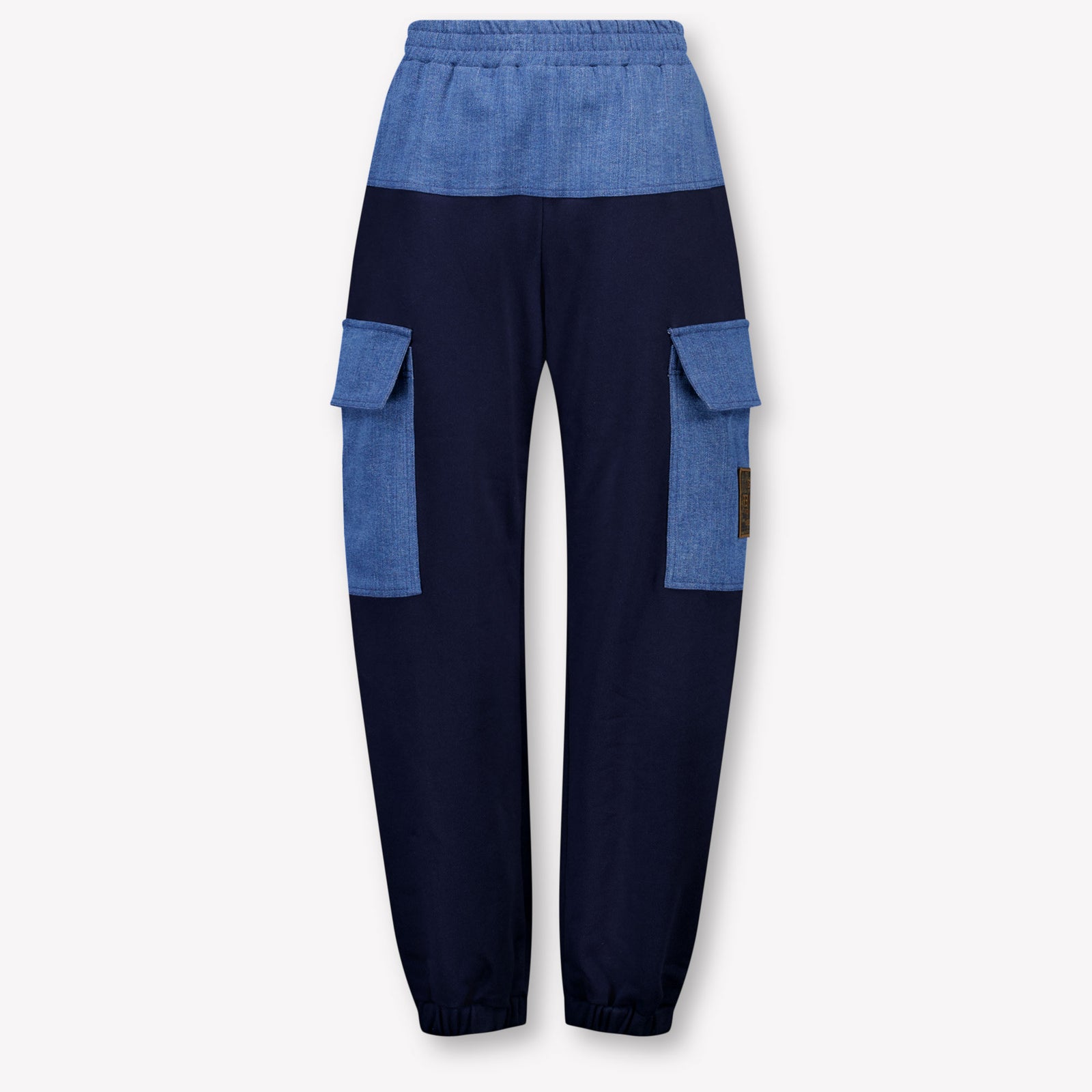 Fendi Kids Boys Pants In Navy