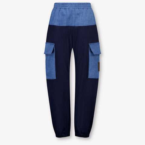 Fendi Kinder Jongens Broek In Navy
