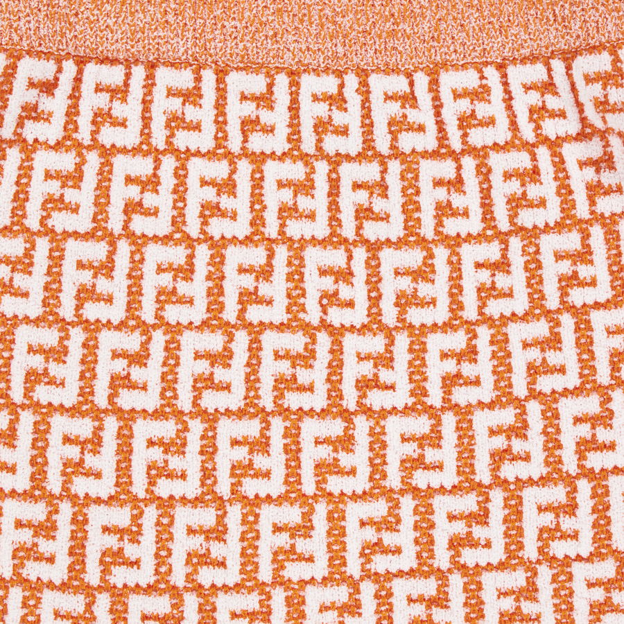 Fendi Kids Girls Skirt In Orange