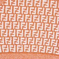 Fendi Kinder Meisjes T-Shirt In Oranje