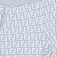 Fendi Kids Boys Shorts In Light Blue