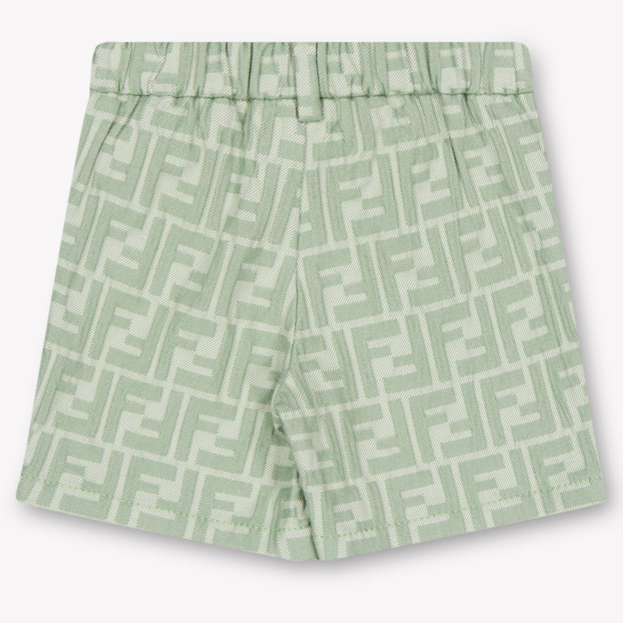 Fendi Baby Unisex Shorts In Light Green