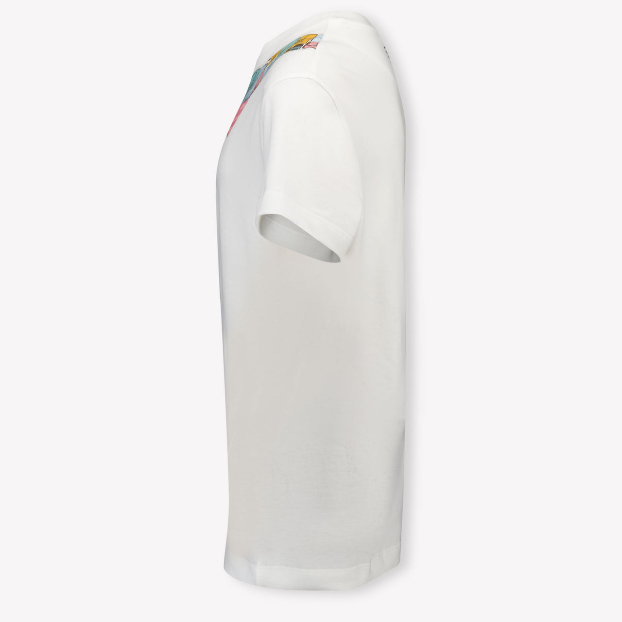 Fendi Kinder Meisjes T-Shirt In Wit