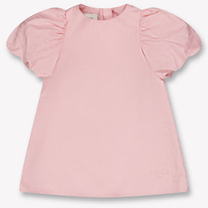 Fendi Baby Girls Dress In Light Pink