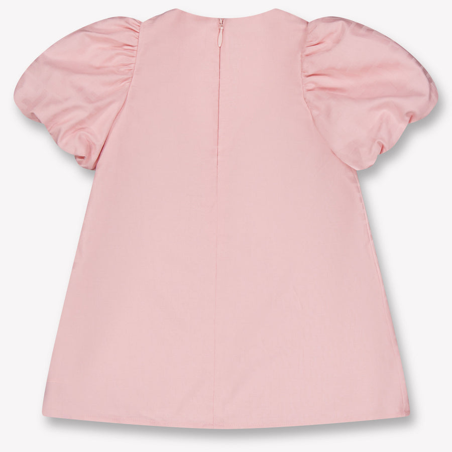 Fendi Baby Girls Dress In Light Pink