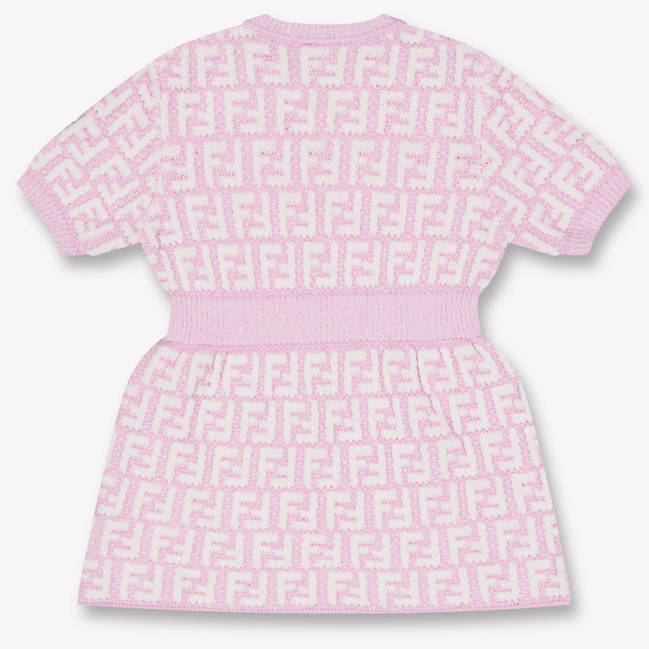 Fendi Baby Girls Dress In Light Pink