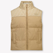 Fendi Kinder Unisex Bodywarmer In Beige