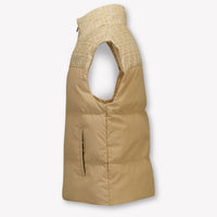 Fendi Kids Unisex Bodywarmer In Beige