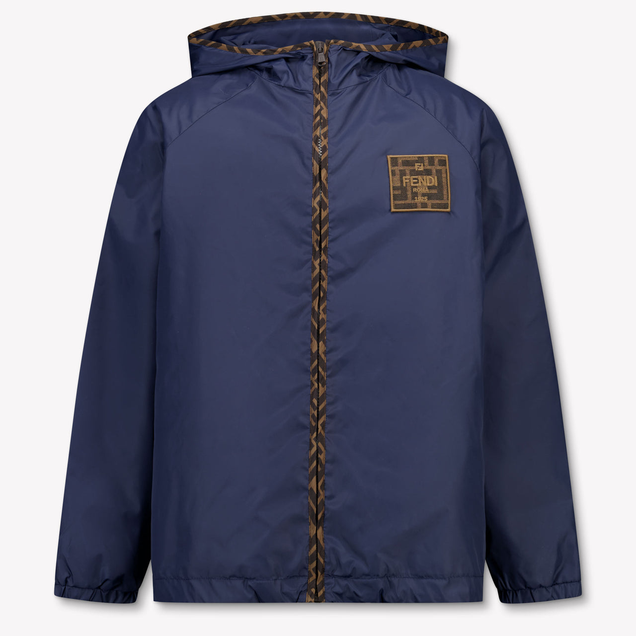 Fendi Kinder Unisex Zomerjas In Navy