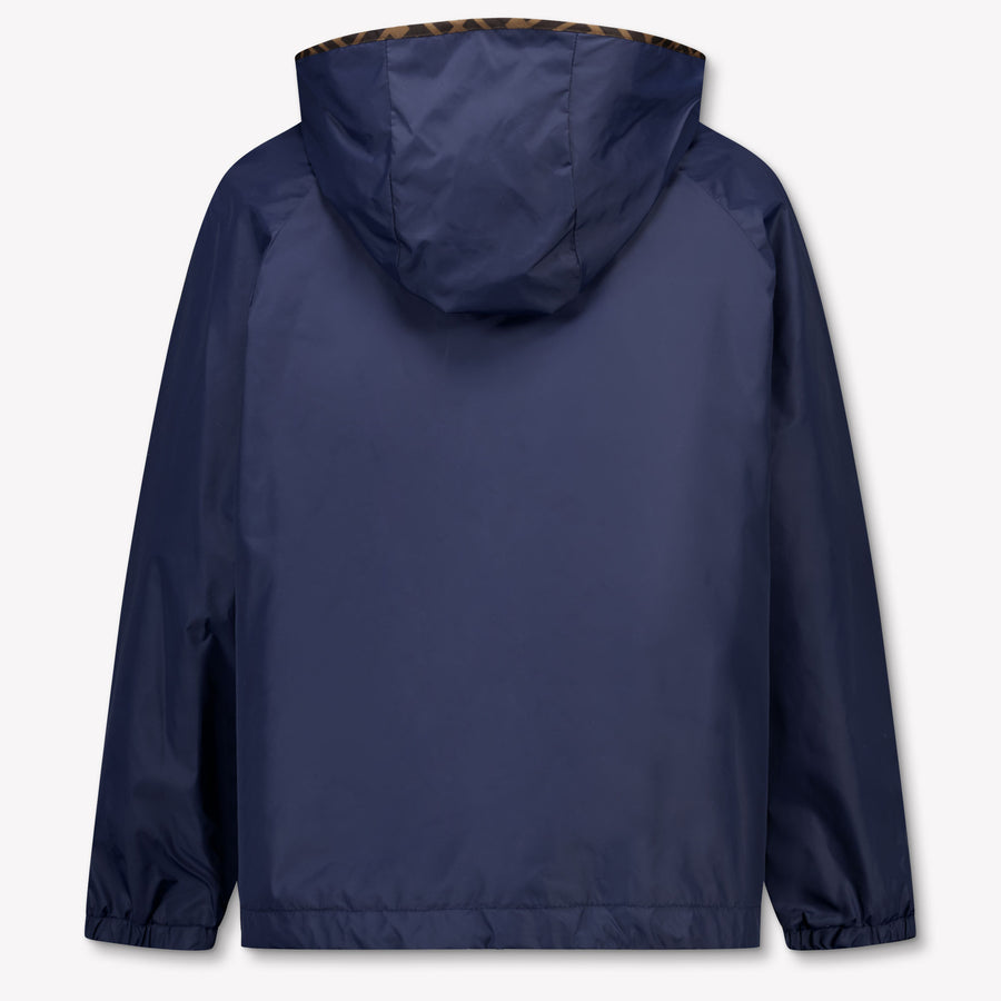 Fendi Kinder Unisex Zomerjas In Navy