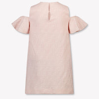 Fendi Kinder Meisjes Jurk In Roze